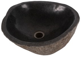 ΝΕΡΟΧΥΤΗΣ STONE SINK ΛΑΞΕΥΜΕΝΗ ΠΕΤΡΑ ΓΚΡΙ ΧΡΩΜΑ 40x40x20Yεκ.HM7807 - HM7807