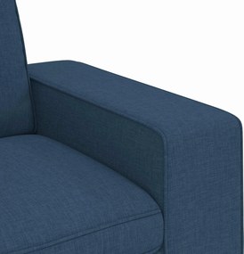 vidaXL Καναπές Μπλε 162 x 80 x 82 εκ ύφασμα