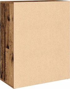 vidaXL Sideboard Παλιό ξύλο 60x30x75 cm Ξύλο μηχανής