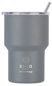 Estia 01-18467 Save the Aegean Θερμος mug Lite 400ml, Fjord Grey