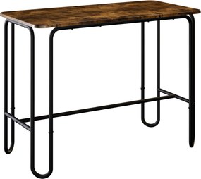 vidaXL Τραπεζαρία 100 x 50 x 75 cm Επεξεργασμένο Ξύλο Ορθογώνιος