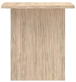 Τραπεζάκι Σαλονιού Kumba σε Οak χρώμα 80x40x42εκ. 80x40x42 εκ.