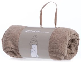 Πετσέτα Σώματος Με Κουμπιά (80x146) Nef-Nef Homeware Sandy Mocca 400gsm