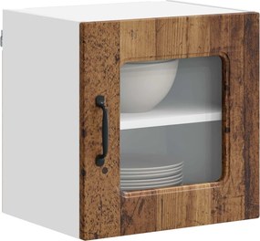 vidaXL Πάνελ πλυντηρίου πιάτων Kalmar 2 pcs Παλιό ξύλο