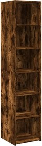 vidaXL Ντουλάπι Καπνιστή Δρυς 40x41x185 εκ. Επεξεργασμένο Ξύλο