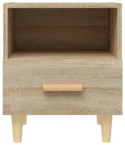 vidaXL Κομοδίνα 2 τεμ. Sonoma Δρυς 40 x 35 x 47 εκ.