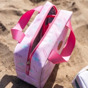 Ισοθερμική Τσάντα Saro Ice Creams Pink