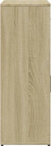 vidaXL Βοηθητικά Ντουλάπια 2 τεμ. Sonoma Δρυς 60x30x84 εκ. Επεξ. Ξύλο