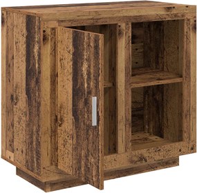vidaXL Πλαϊνό γραφείο Παλιό ξύλο 80 x 40 x 75 εκ. Επεξεργασμένο ξύλο