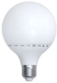 Λάμπα LED Globe Φ95 15W Ε27 IP 44 ματ LUMEN-13-272951500-nan 13-272951500