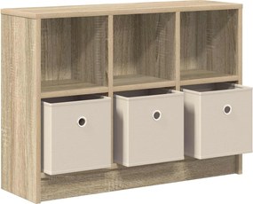 vidaXL Πλαϊνό γραφείο Δρύς Sonoma 73,5 x 22,5 x 53,5 εκ