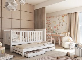 KAJA 80x160 white bunk bed Lano Furniture