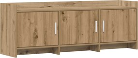 vidaXL Ντουλάπι TV 130 x 33 x 47 εκ Artisan Δρυς Επεξεργασμένο Ξύλο