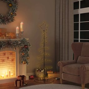 vidaXL Χριστουγεννιάτικο δέντρο LED 100 LED Ζεστό Λευκό 150 cm