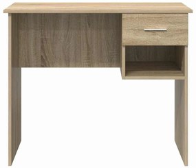 vidaXL Γραφείο Sonoma Δρυς 90 x 49.5 x 75 εκ. Επεξεργασμένο ξύλο