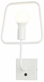 Απλίκα Τοίχου Aca V362491WW White Matt