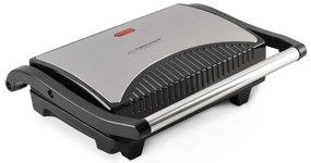 Τοστιέρα 750W Ασημί-Μαύρο Κεραμικές Πλάκες Taleggio ESPEKG006 Esperanza ESPEKG006