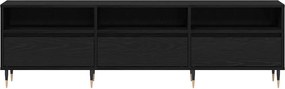 vidaXL Ντουλάπι TV Μαύρη Οξυά 150 x 30 x 45 εκ Επεξεργασμένο ξύλο