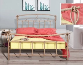 Κρεβάτι Ν84 για στρώμα 150χ200 διπλό με επιλογή χρώματος