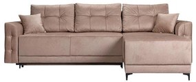 Γωνιακός Καναπές - Κρεβάτι SMAK Καφέ 266x175x83εκ 266x175x83 εκ.