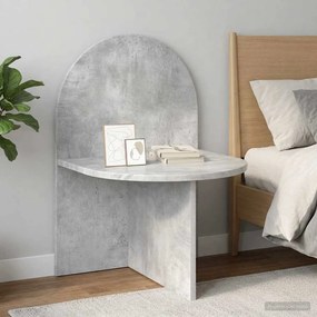 vidaXL Κομοδίνο Γκρι Σκυροδέματος 48 x 49 x 65 εκ.