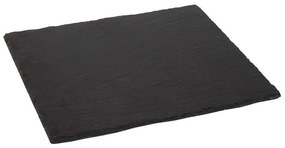 Πλατώ Σερβιρίσματος Από Πέτρα FAV103 32x27x2cm Black Espiel Πέτρα