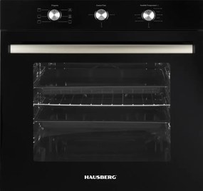 HAUSBERG HB-8053NG BLACK Εντοιχιζόμενος Φούρνος