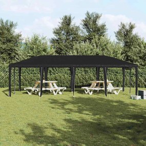 vidaXL Σκηνή Πάρτυ Γκρι και Λευκό 800 x 400 x 266 εκ