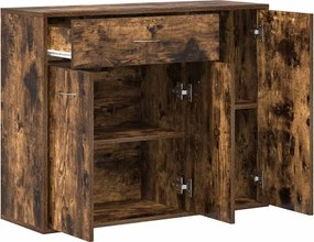 vidaXL Ντουλάπι Καπνιστή Δρυς 88 x 30 x 70 εκ. από Επεξεργασμένο Ξύλο