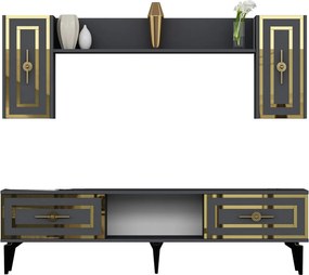 TV Unit Viola - Anthracite Anthracite