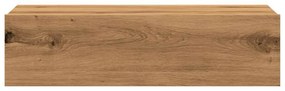 vidaXL ντουλάπι τηλεόρασης  με φώτα LED Artisan Oak 60x35x15,5 cm