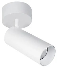 Σποτ φωτιστικό downlight Reeds μεταλλικό Viokef 4184100 Λευκό