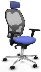 Καρέκλα γραφείου με κεφαλάρι Jorquera Piqueras y Crespo 3D086N2 Ανοιχτό Μπλε