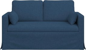 vidaXL Καναπές Μπλε 139 x 78 x 80 εκ ύφασμα
