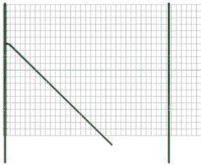 Συρματόπλεγμα Περίφραξης Πράσινο 2,2x10 μ. Γαλβανισμένο Ατσάλι - Πράσινο