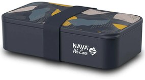 Φαγητοδοχείο We Care 10-259-003 18,5x11x5cm 650ml Multi-Blue Nava Silicon,Plastic