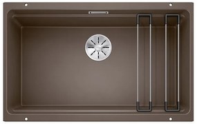 Blanco Etagon 700-U Coffee SILGRANIT® PuraDur® Γρανιτένιος Νεροχύτης 80cm