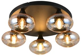Φωτιστικό Οροφής Reality Lighting -RL DIVINA R66645013 Μελί (Amber)