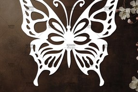 Σετ των 2 Intra απο ξύλο plywood 3mm-4mm πάχος Κοπή χαρτιού πεταλούδας , Σχέδιο κοπής χαρτιού Δίασταση 30x20 cm INTRAFABR-115823456