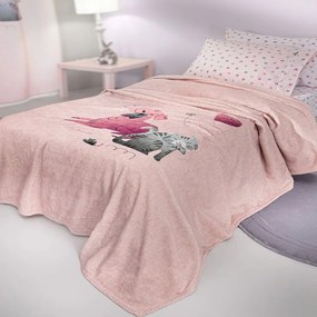 Κουβέρτα Παιδική Ultra Soft Paw Pinky Guy Laroche Μονό 160x220cm Πολυέστερ