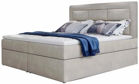 Επενδυμένο κρεβάτι Benson-Mpez Anoixto-160 x 200