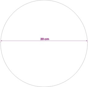 vidaXL Βουρτσισμένη Μπάλα Ø 20 εκ. Ασημί Ανοξείδωτο Ατσάλι 201