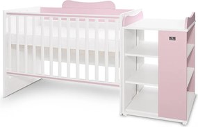 BED MULTI 190/72 COLOUR WHITE/ORCHID PINK