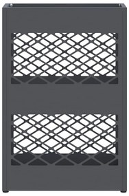 vidaXL Σχέδιο & βάση αποθήκευσης Ανθρακί 28 x 12 x 41 εκ Ατσάλι