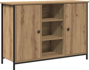 vidaXL Πλαϊνό γραφείο Artisan Oak 100 x 35 x 70 εκ.