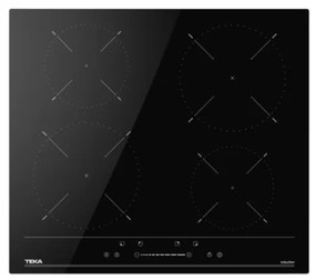 Teka IBC 64100 S Επαγωγική εστία με χειριστήριο αφής Mono Slider 60cm Μαύρη