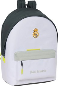 Σχολική Τσάντα Real Madrid C.F. Λευκό 31 x 44 x 18 cm