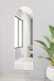 Stewehome Διακοσμητικός καθρέφτης τοίχου MDF οβάλ σχήματος (1 τεμ.) 165x45 cm