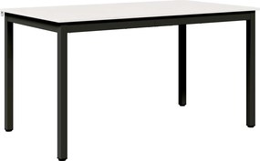 vidaXL Τραπεζαρία Λευκό 140 x 80 x 75 cm Στερεά ξυλεία πεύκου