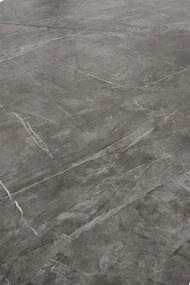 CHARLES table grey marble / black